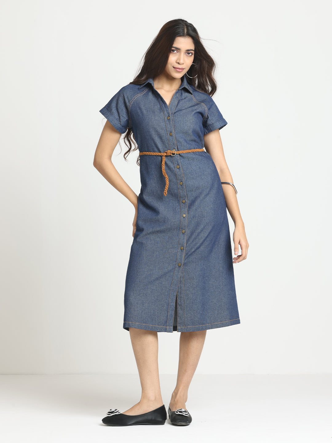 Dale Denim Dress I Dress for women