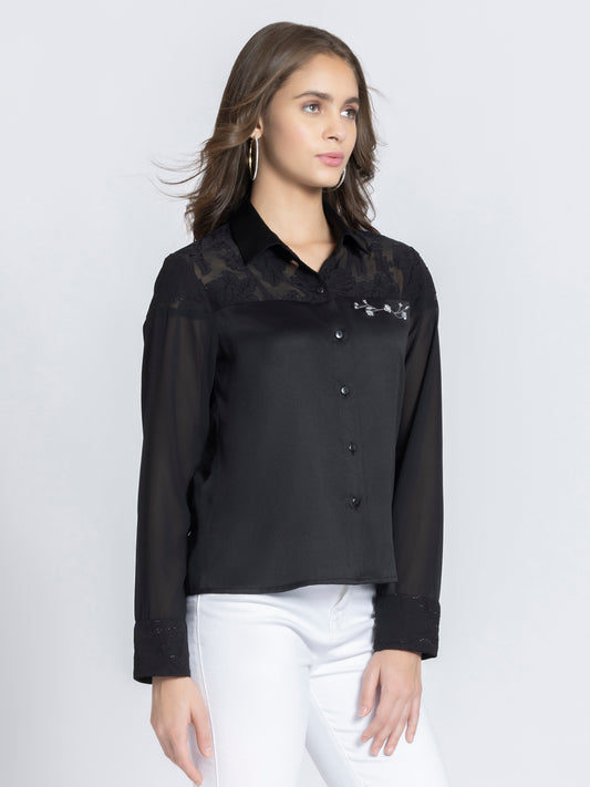 Aqua Shirt from Shaye India , Shirts for women