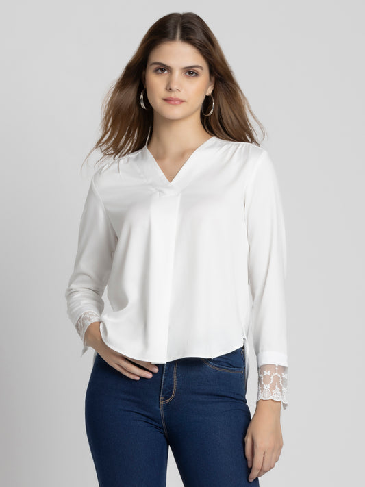 Love White Top from Shaye , for women