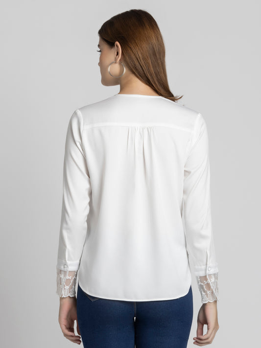 Love White Top from Shaye , for women