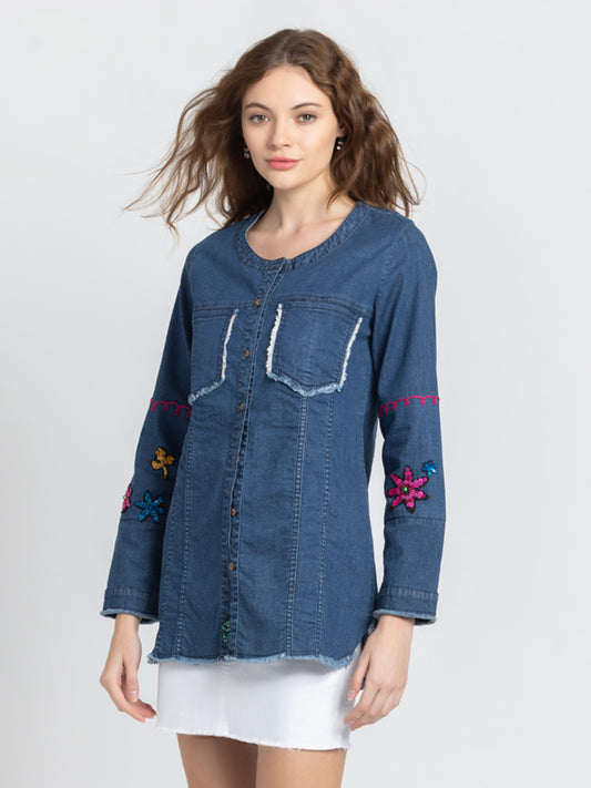 Winslet Boyfriend Shirt from Shaye , Shirt for women