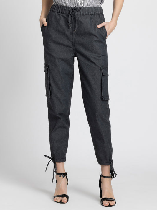 Hawthorn Denim Joggers from Shaye India , Jogger for women