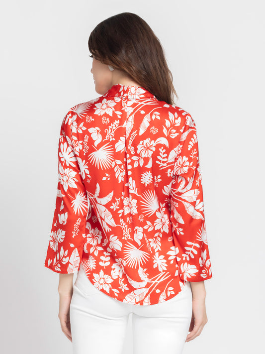 Noreen Cinched Shirt Jacket from SHAYE , Shirt for women