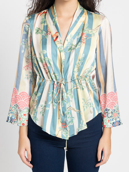 Emm Cinched Shirt Jacket from Shaye , Shirt for women
