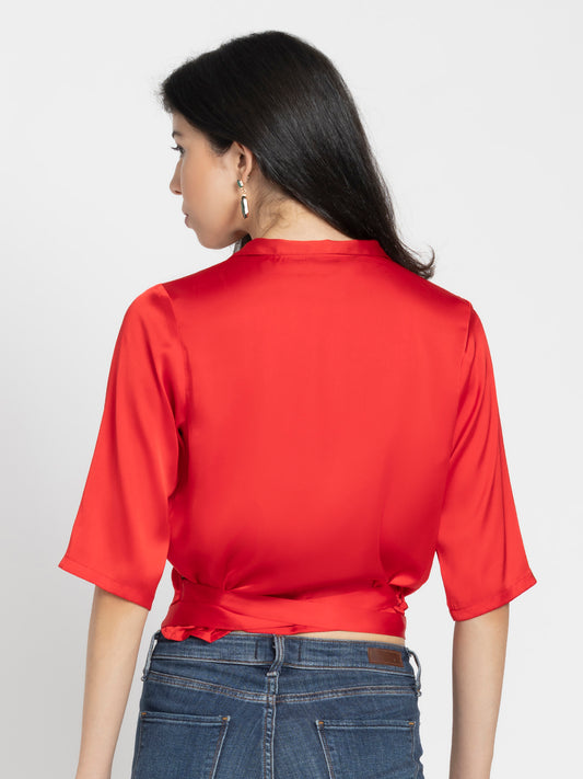 Passione Wrap Shirt from Shaye , Shirt for women