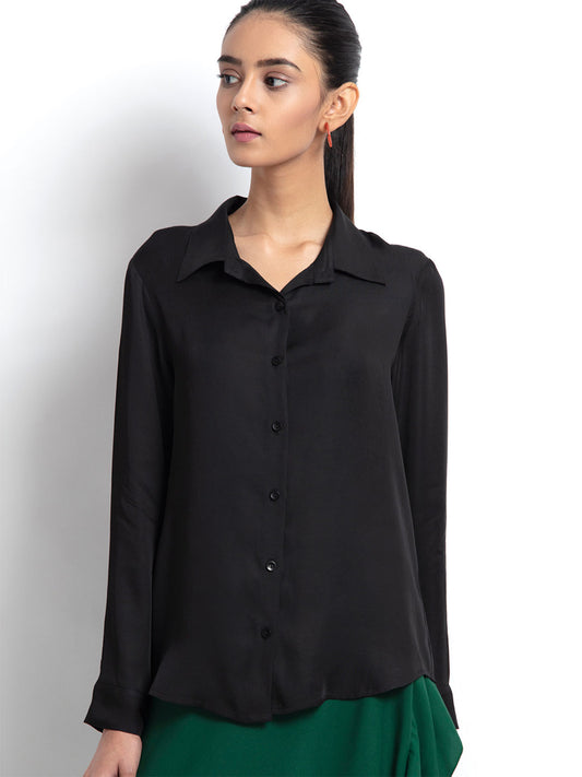 Classic black shirt from Shaye , Shirt for women