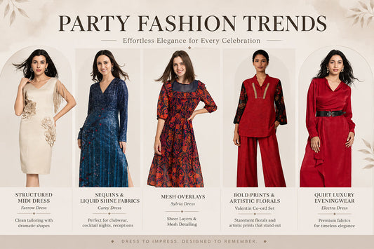 Party Wear Fashion Trends India 2026
