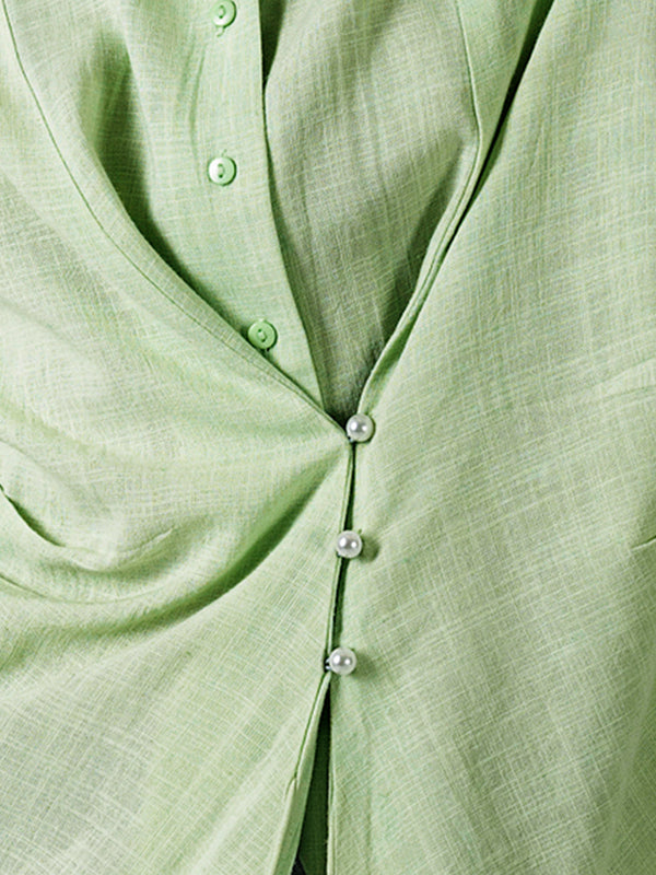 Pistachio Shirt from Shaye India , Shirts for women
