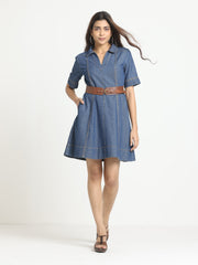 Citron Denim Dress from Shaye India , Dress for women