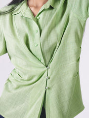 Pistachio Shirt from Shaye India , Shirts for women