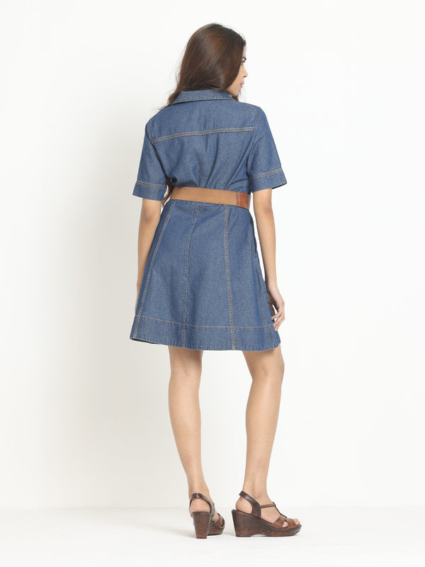 Citron Denim Dress from Shaye India , Dress for women