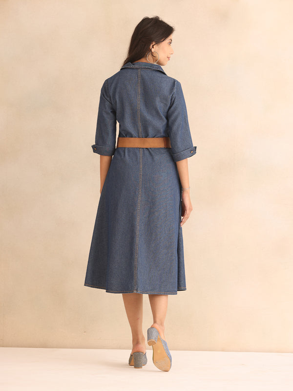 Nashvile Denim Dress from Shaye India , Dress for women