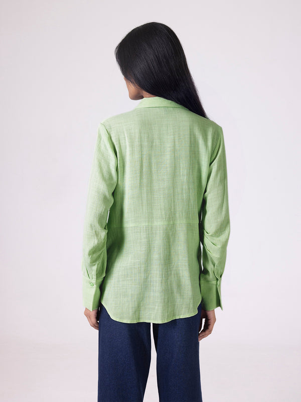 Pistachio Shirt from Shaye India , Shirts for women