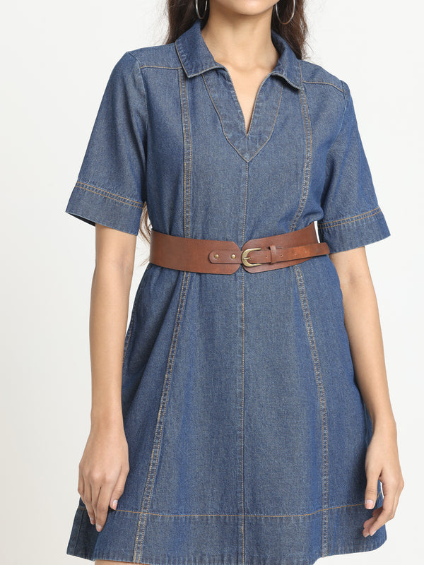 Citron Denim Dress from Shaye India , Dress for women