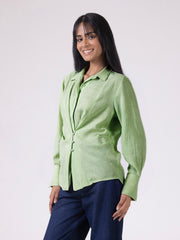 Pistachio Shirt from Shaye India , Shirts for women
