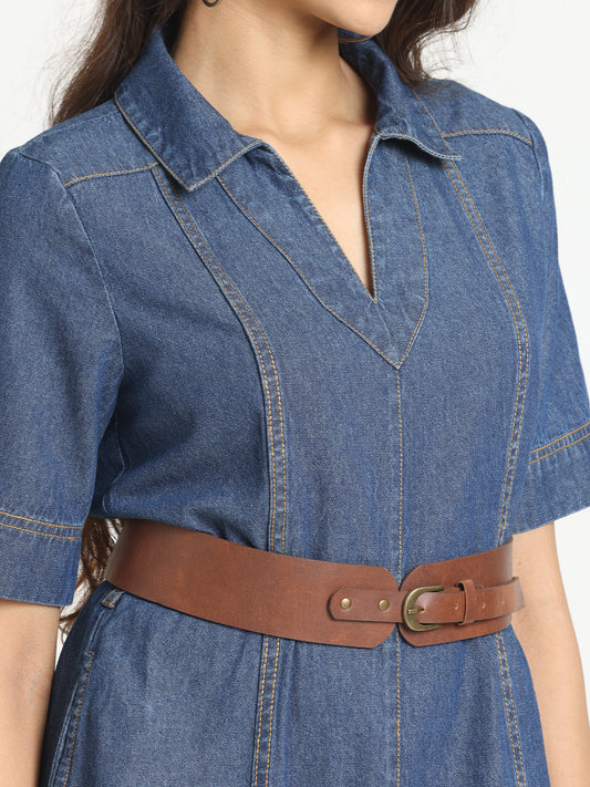 Citron Denim Dress from Shaye India , Dress for women