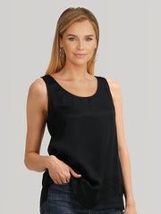 Black Keyhole Tank Top from Shaye , for women