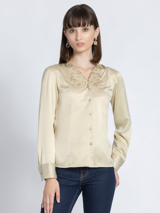 Cloque Shirt from Shaye India , Shirts for women