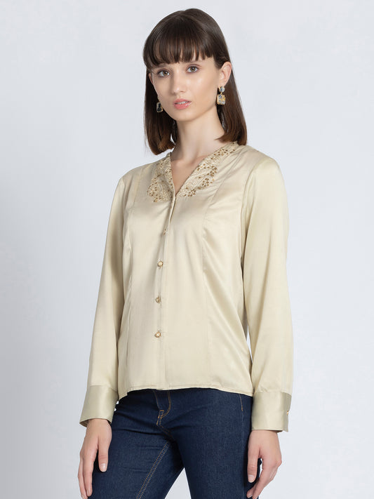 Cloque Shirt from Shaye India , Shirts for women