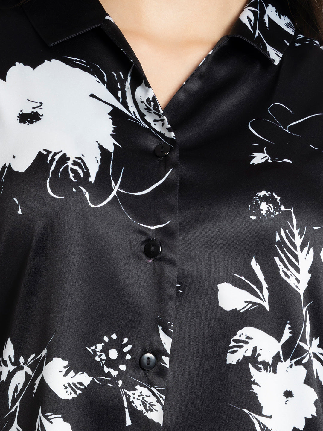 White floral coord set from Shaye India , Coord Set for women