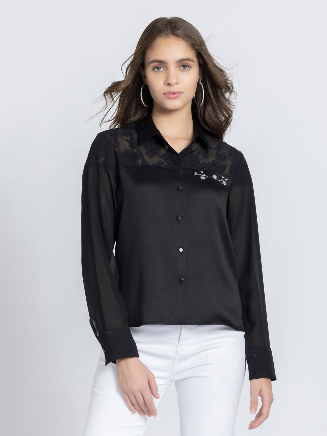 Aqua Shirt from Shaye India , Shirts for women