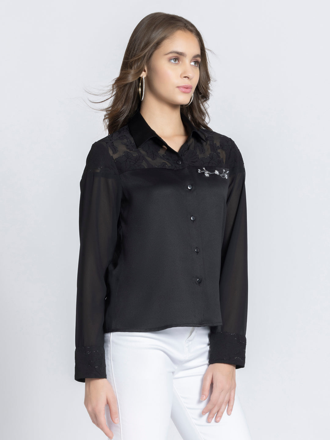 Aqua Shirt from Shaye India , Shirts for women
