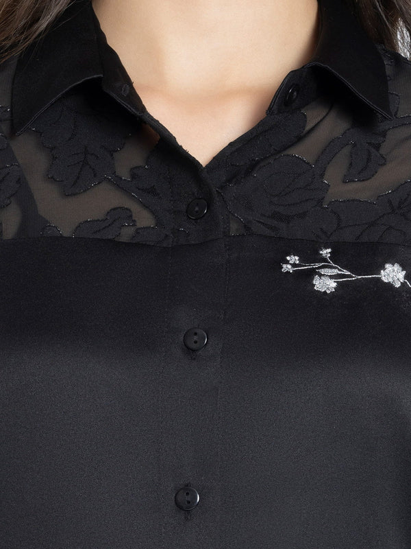 Aqua Shirt from Shaye India , Shirts for women