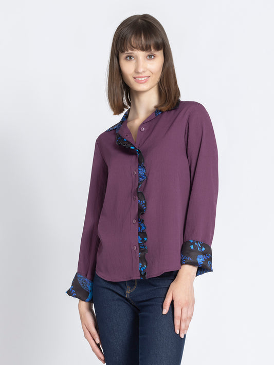 Raffles Shirt from Shaye India , Shirts for women