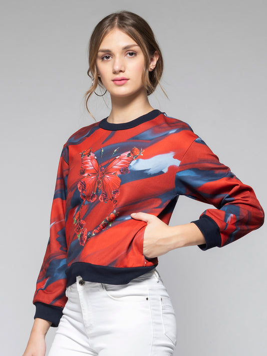 Retro Sweatshirt from Shaye India , Sweatshirt for women