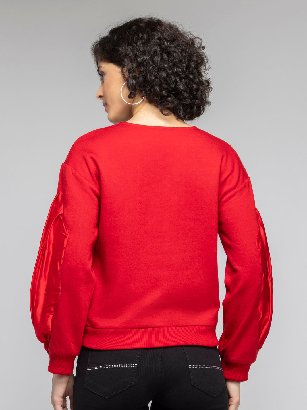Passione V neck Sweatshirt from Shaye India , Sweatshirt for women