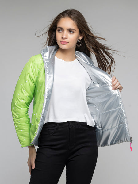 Dionne Reversible Puffer Jacket from Shaye India , Jacket for women