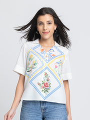 Marcheline Shirt from Shaye India , Shirts for women