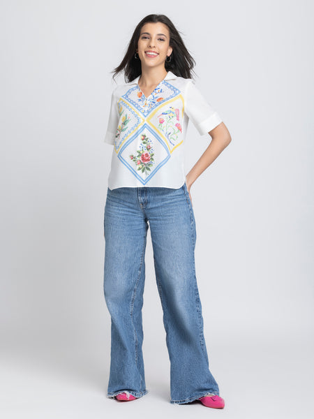 Marcheline Shirt from Shaye India , Shirts for women