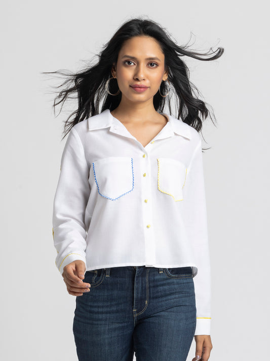 Vespera Shirt from Shaye India , Shirts for women