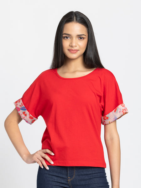 Thea Knit T-shirt from Shaye India , T-shirt for women