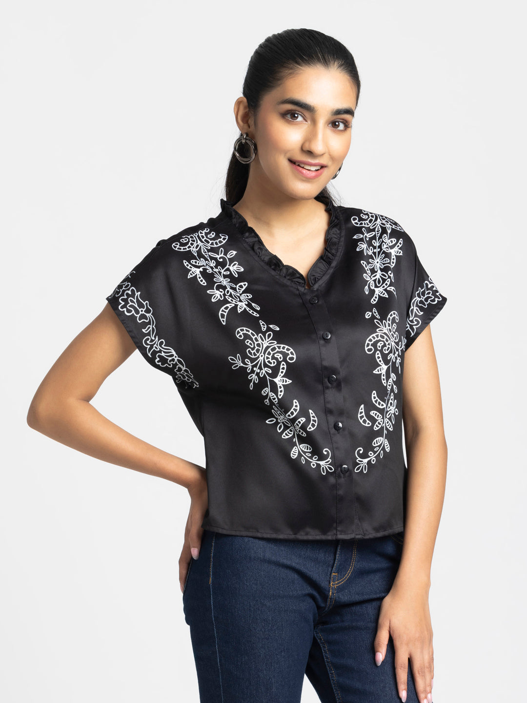 Trellis Shirt from Shaye India , Shirts for women