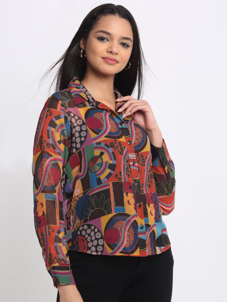 Prisma Shirt from Shaye India , Shirts for women