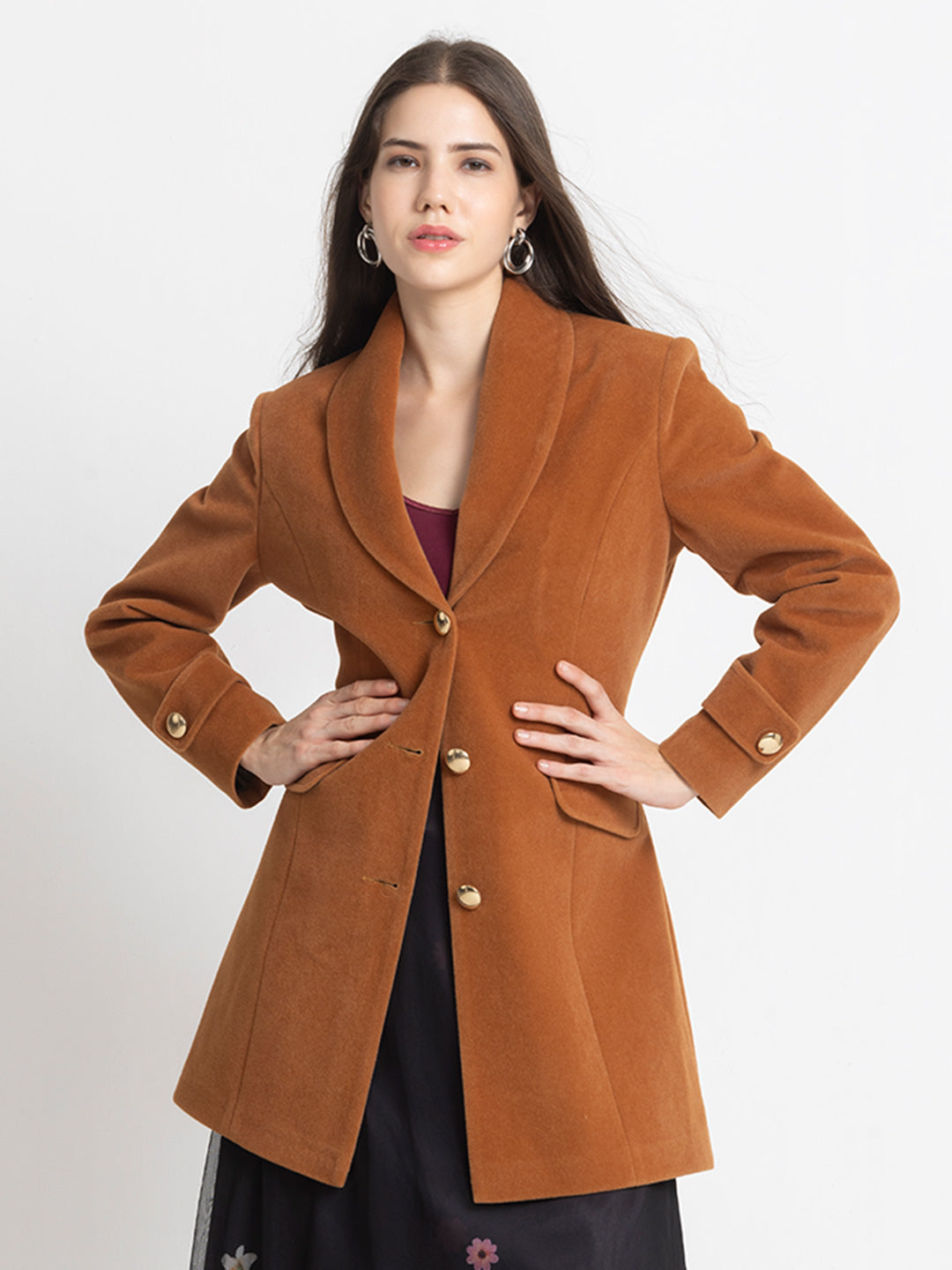Tabby Coat from Shaye India , Coat for women