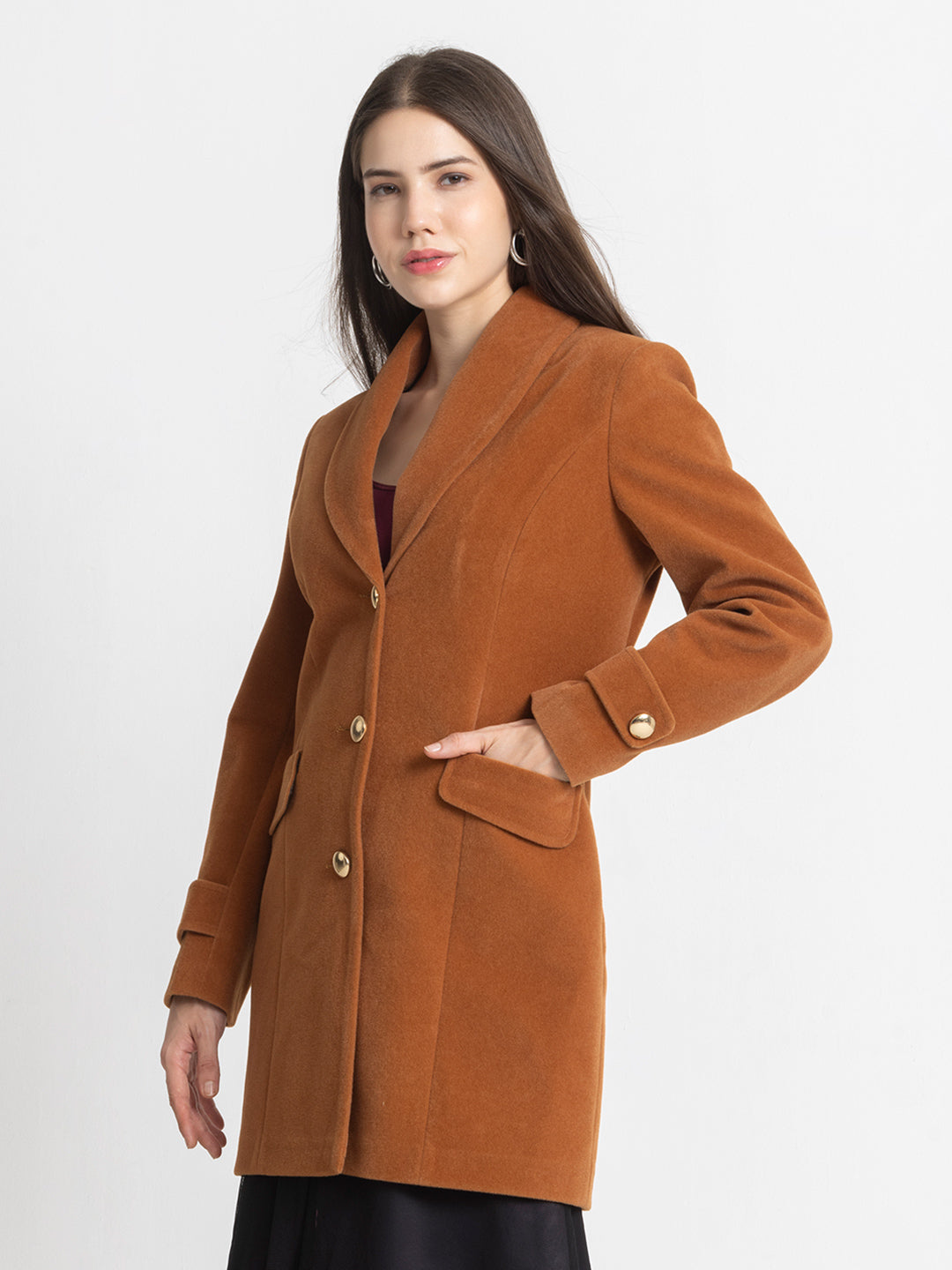 Tabby Coat from Shaye India , Coat for women