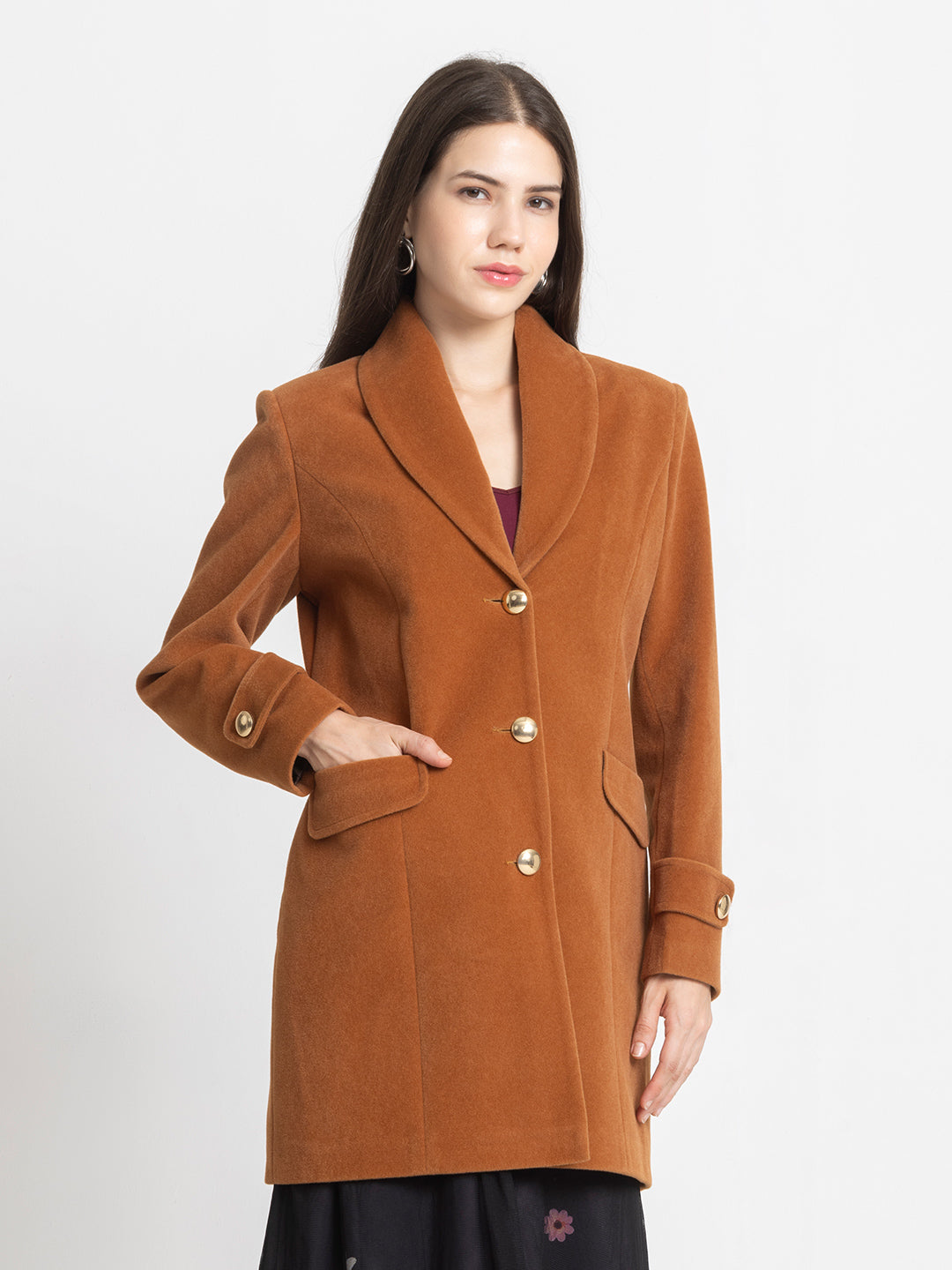 Tabby Coat from Shaye India , Coat for women