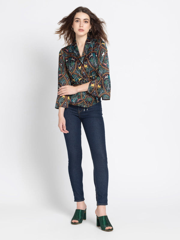 Shireen Cinched Shirt Jacket from Shaye , Shirt for women