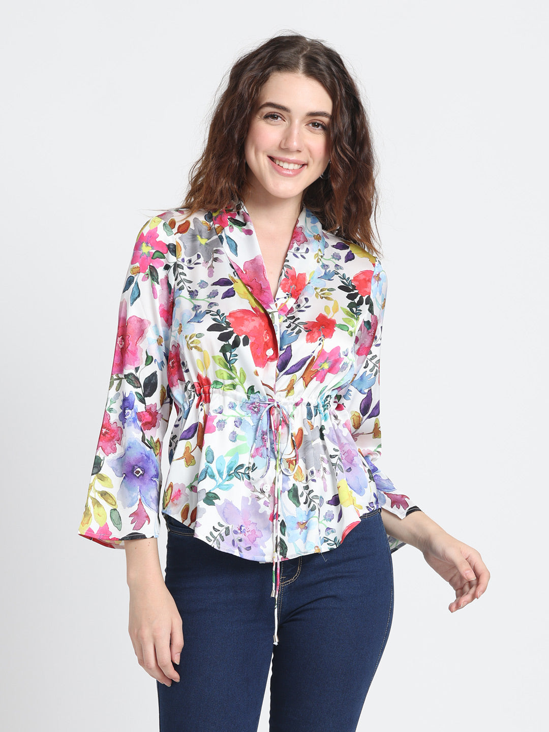 Charlotte Cinched Shirt Jacket from Shaye , Shirt for women