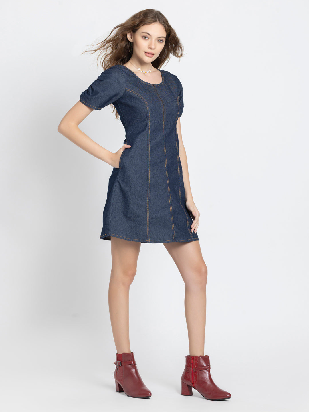 Milan Denim Dress from Shaye , Dress for women