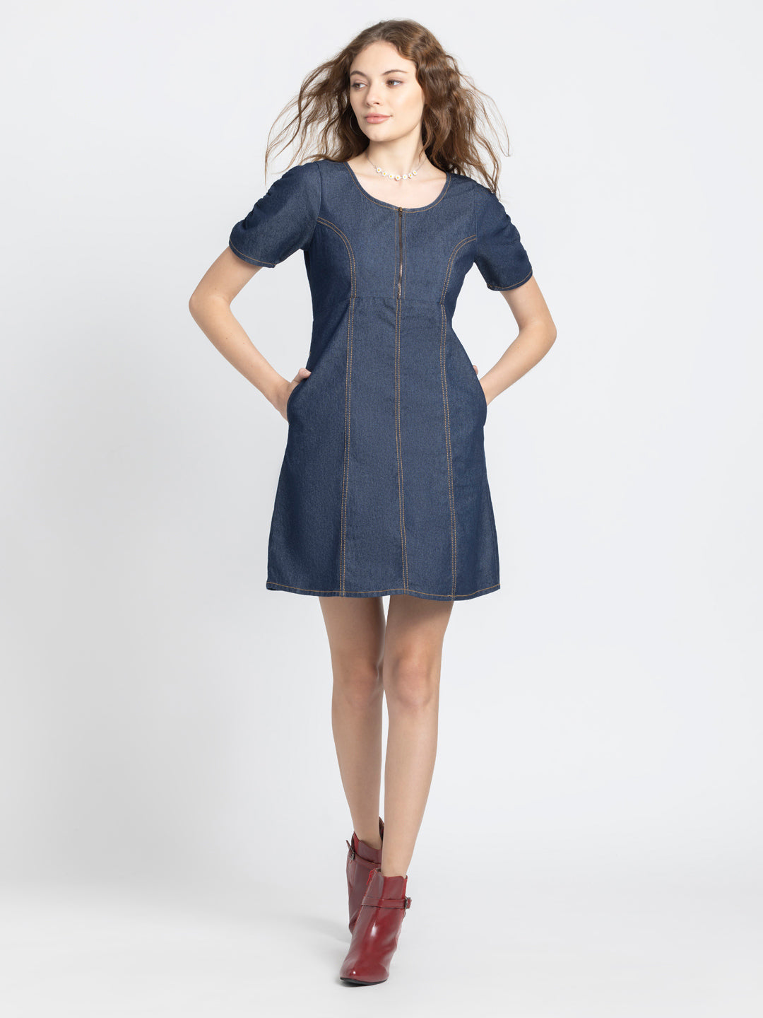 Milan Denim Dress from Shaye , Dress for women