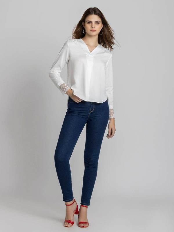 Love White Top from Shaye , for women