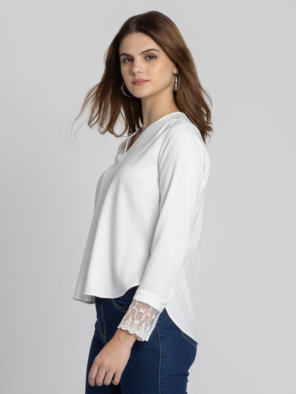 Love White Top from Shaye , for women