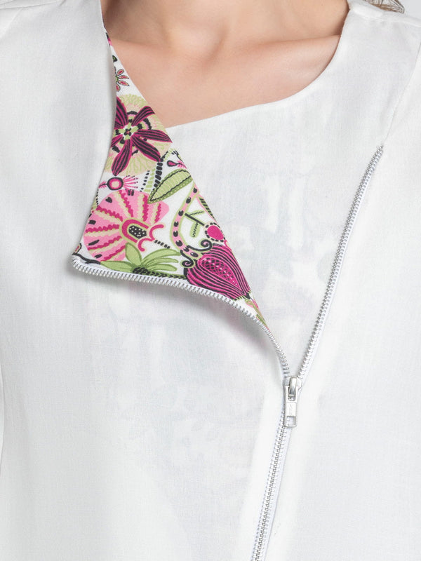 Olivia Zip up Top from Shaye India , Top for women
