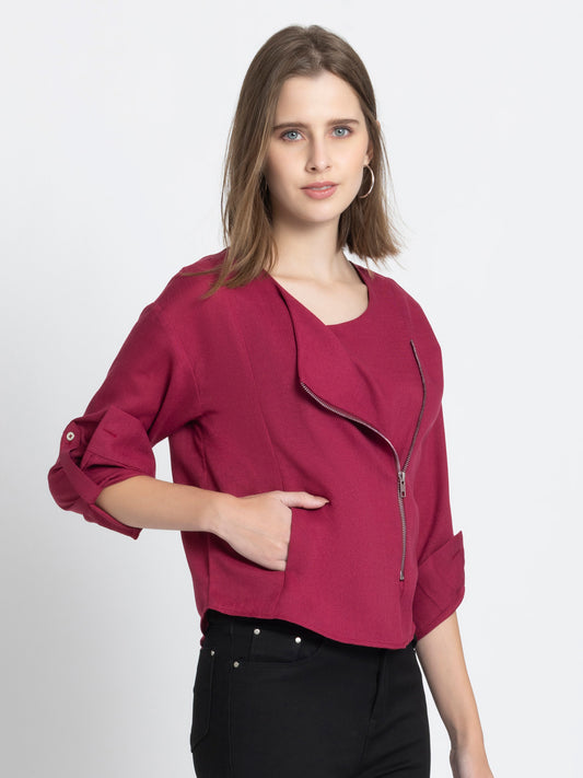 Gianna Zip up Top from Shaye India , Top for women