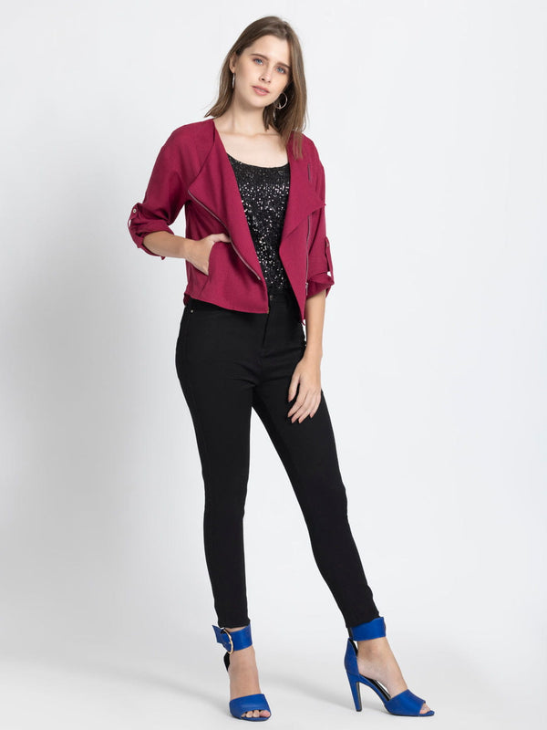 Gianna Zip up Top from Shaye India , Top for women