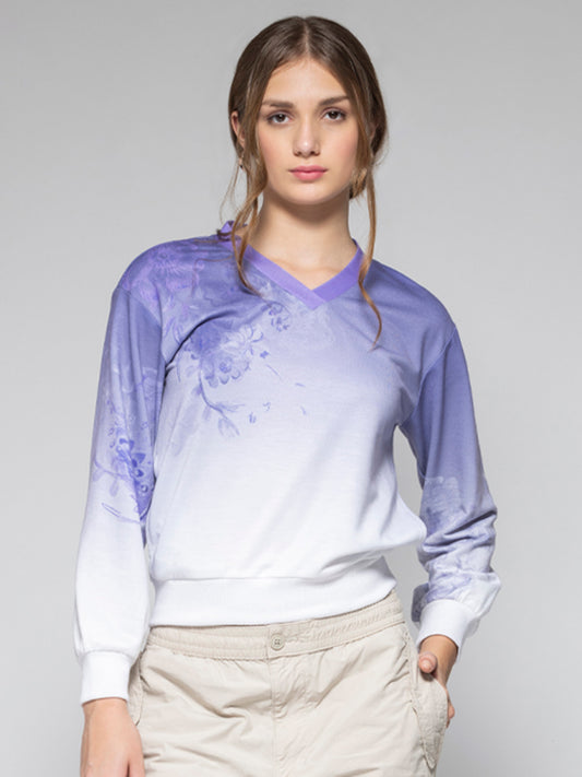 Lavender Sweatshirt from Shaye India , Sweatshirt for women